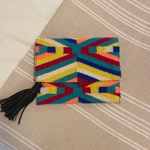 Rebecca Minkoff Woven Clutch